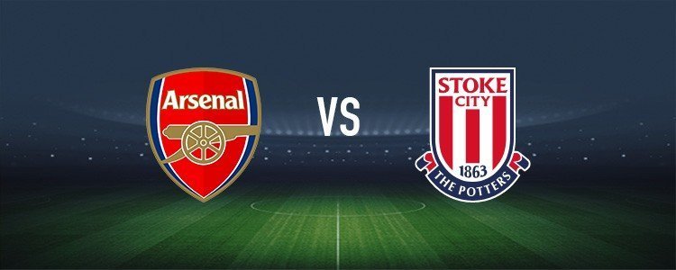 LINE UPS Arsenal vs Stoke City